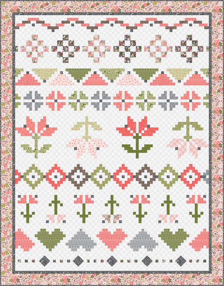 Jill Finley Knitted Quilt Pattern by Riley Blake Designs