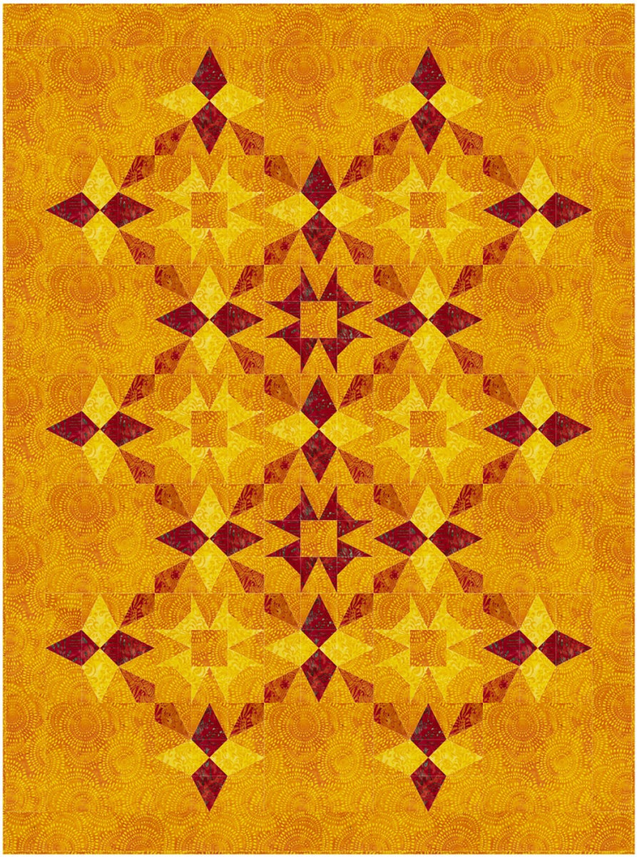 Majorelle II by Quilters Treasure Chest Quilting Books Patterns and