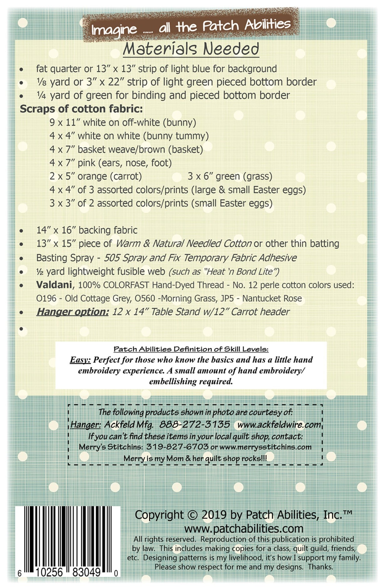 Hippity Hoppity Easter Bunny