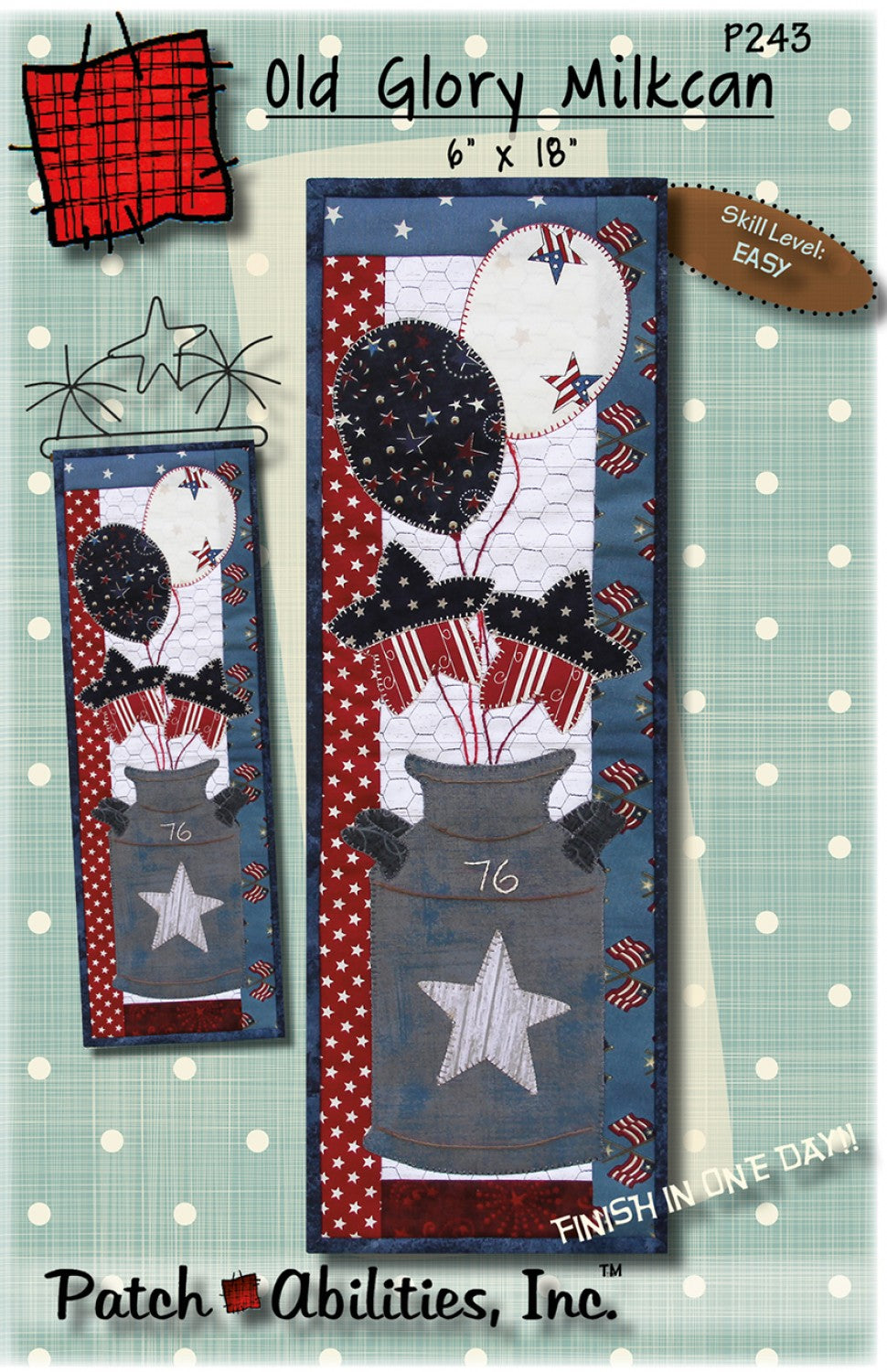 Old Glory Milkcan