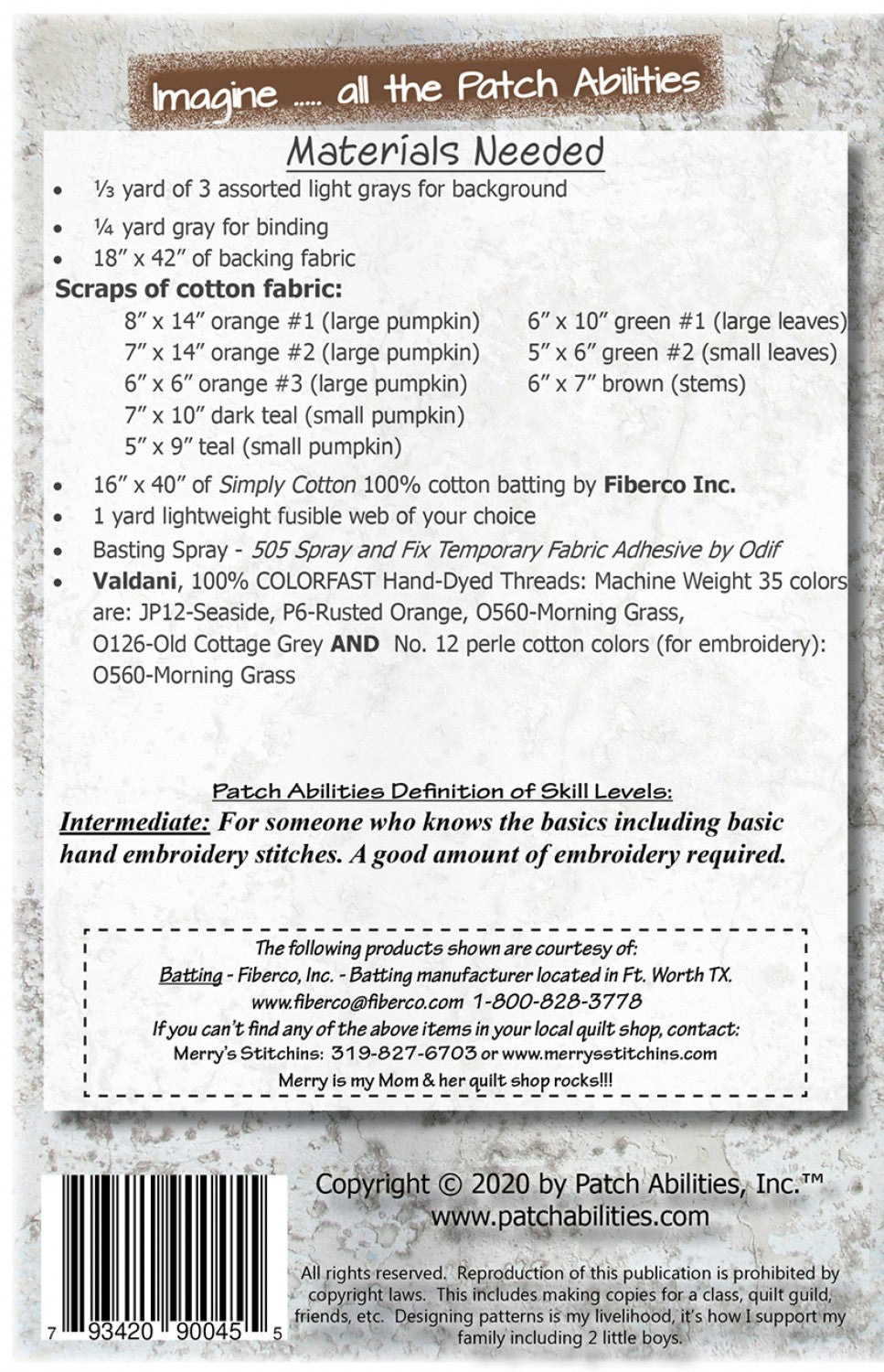 Pumpkin Patch runner