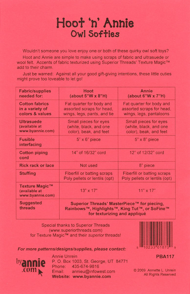 Hoot N Annie