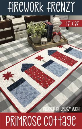Firework Frenzy Quilt Pattern by Primrose Cottage