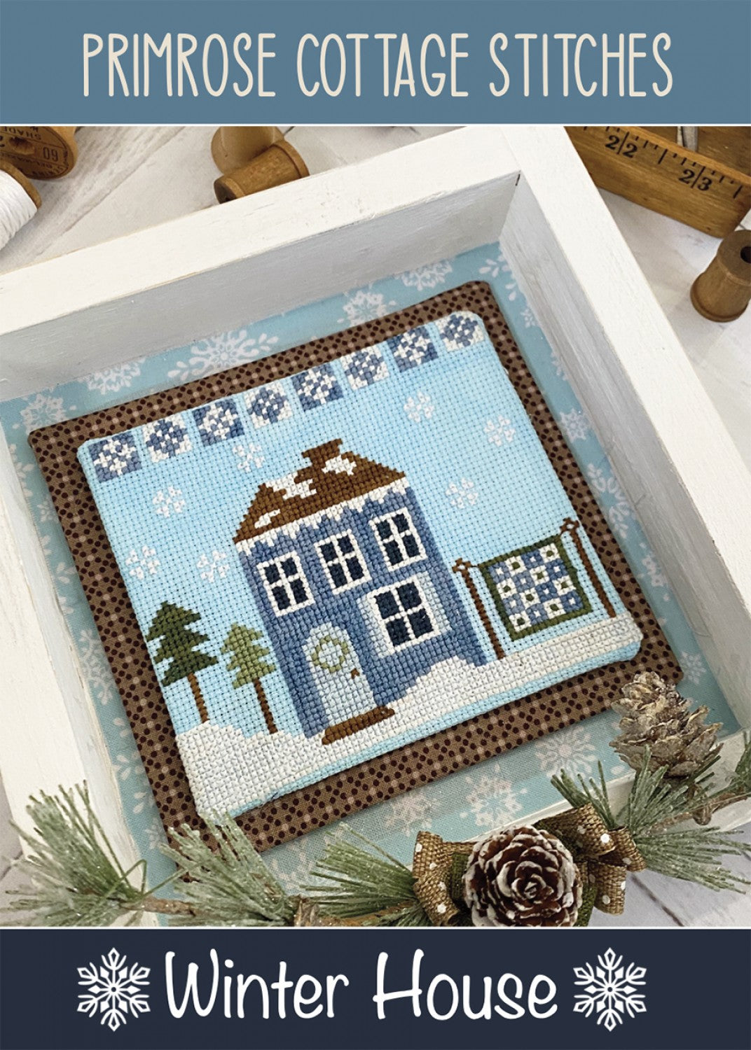 Winter House Cross Stitch