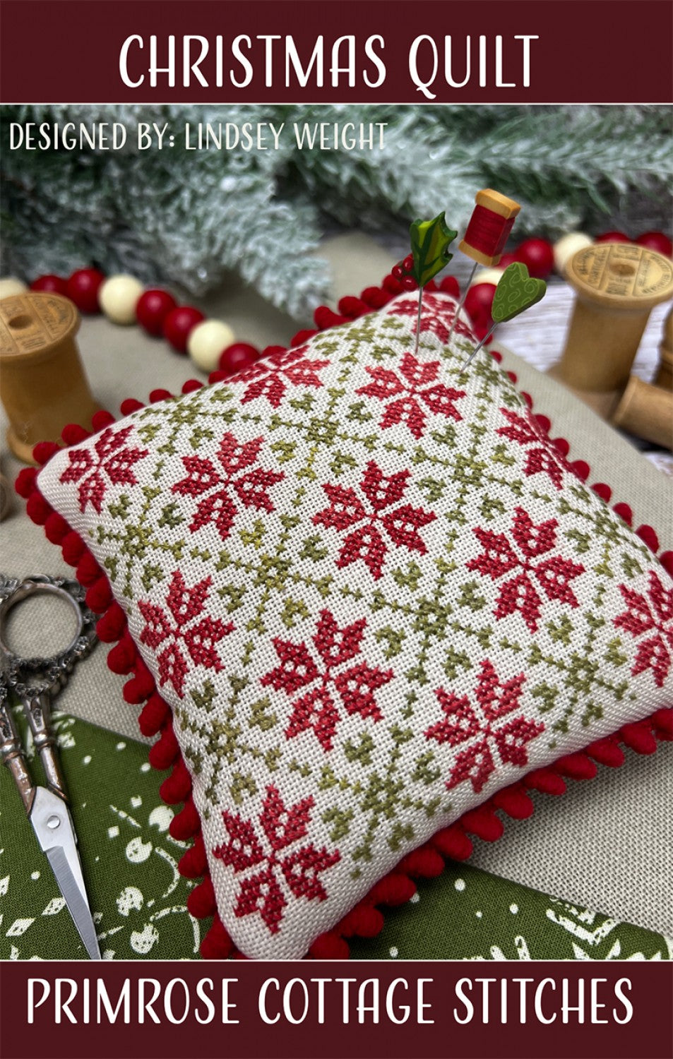 Christmas Quilt Pattern by Primrose Cottage