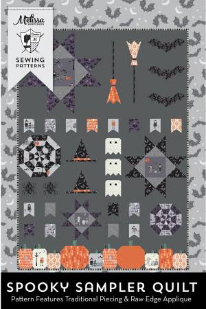 Spooky Sampler Quilt Pattern by Melissa Mortenson