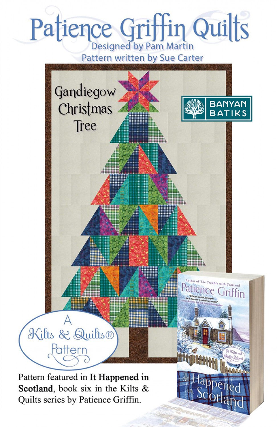 Gandiegow Christmas Tree Quilt Pattern