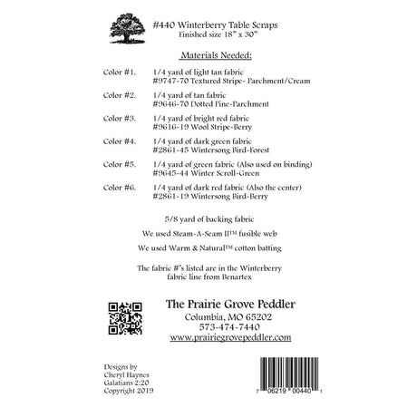 Winterberry Table Scraps