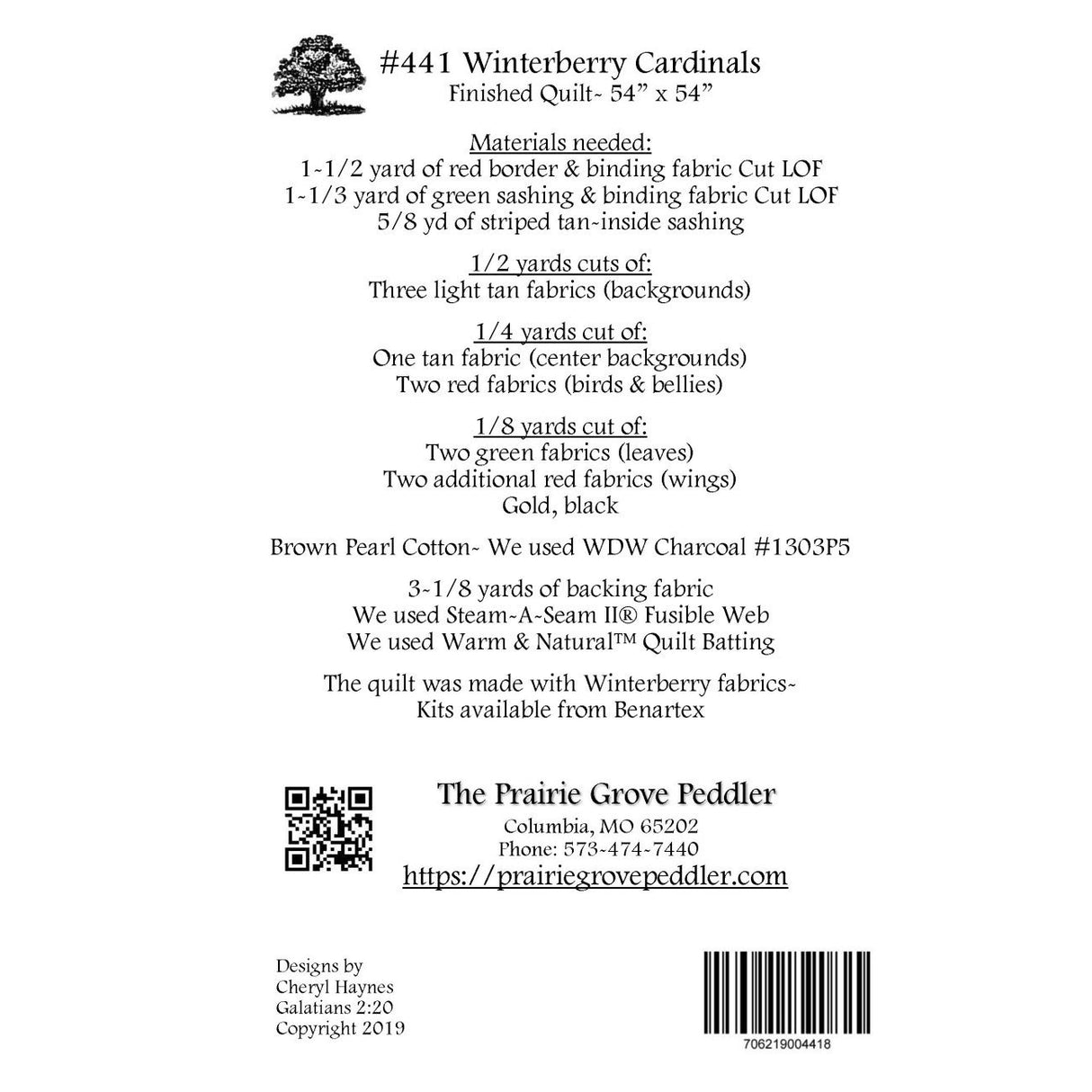 Winterberry Cardinals