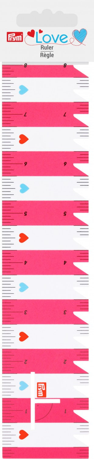 Prym Love Ruler Pink