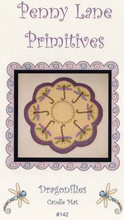 Dragonflies Quilt Pattern by Penny Lane Primitives