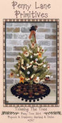 Trimming The Tree Quilt Pattern by Penny Lane Primitives
