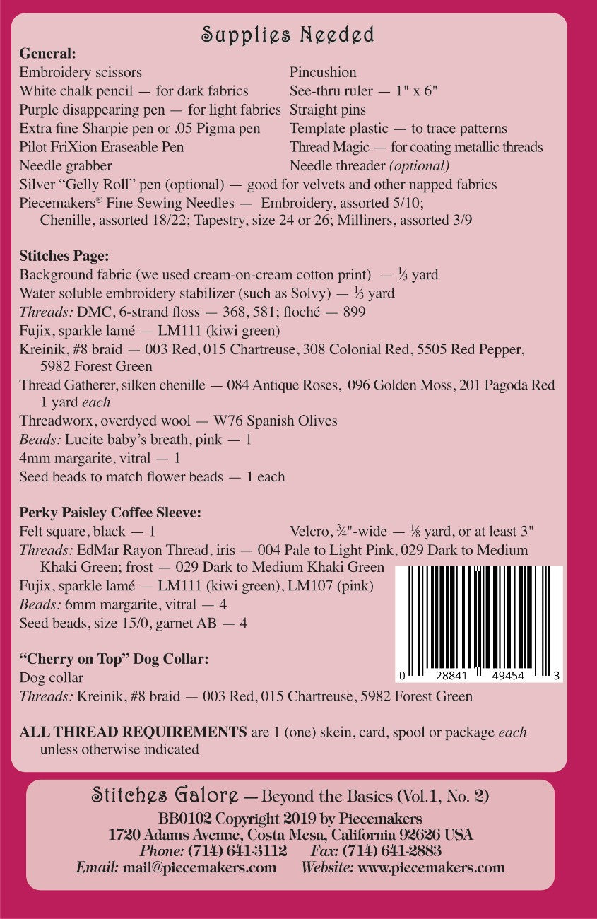 Stitches Galore Beyond the Basics Chain