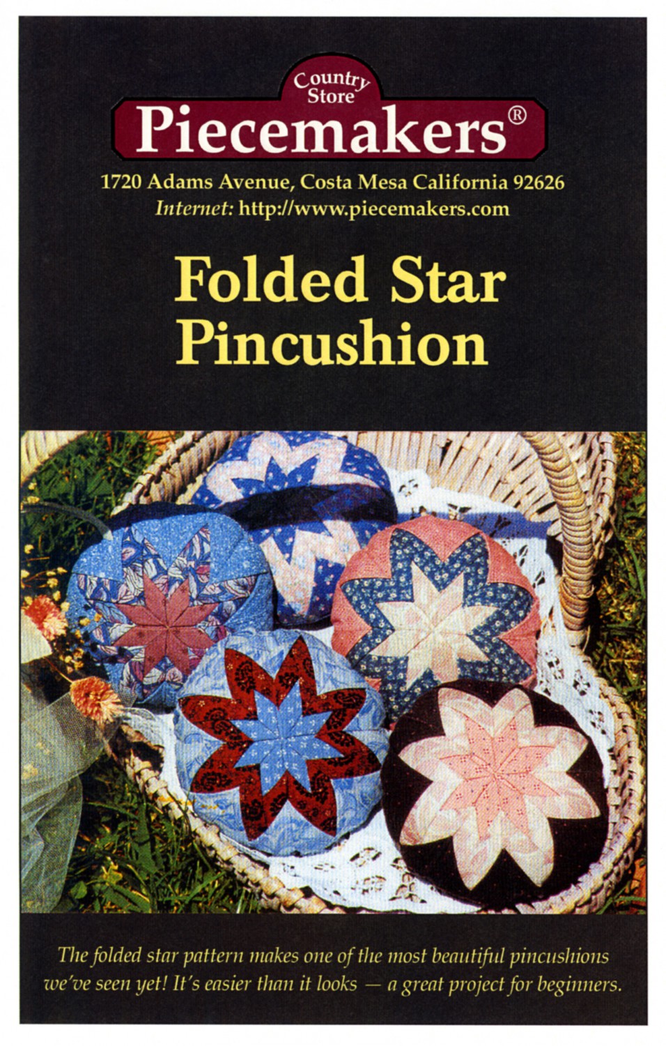Folded Star Pincushion