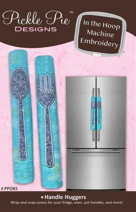 Handle Huggers In the Hoop Machine Embroidery Design CD