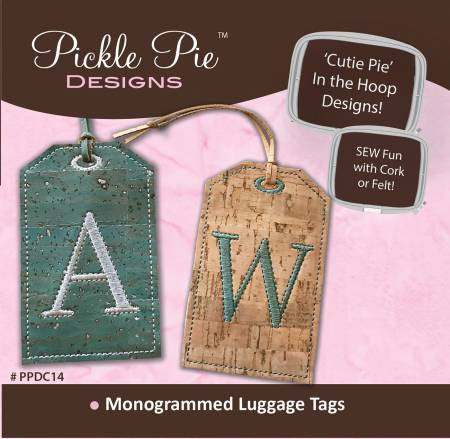 Monogrammed Luggage Tags