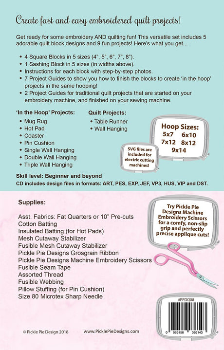 Owl Always Love You Quilt Projects In The Hoop Design Collection CD