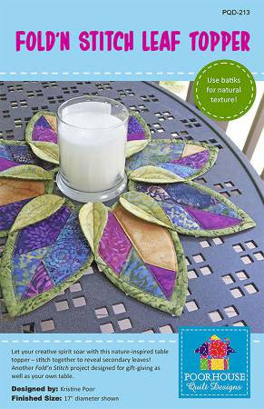 Fold'n Stitch Leaf Topper