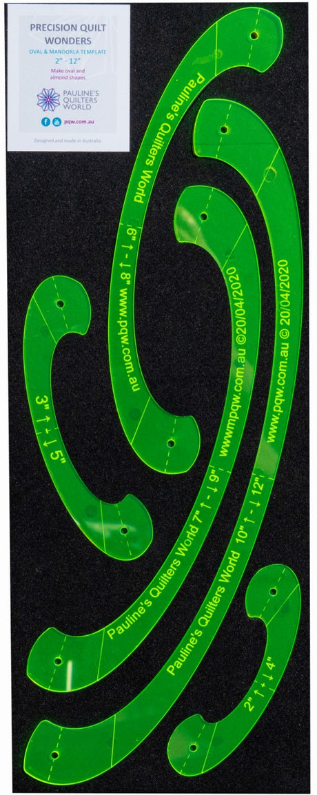 Oval and Mandorla Templates