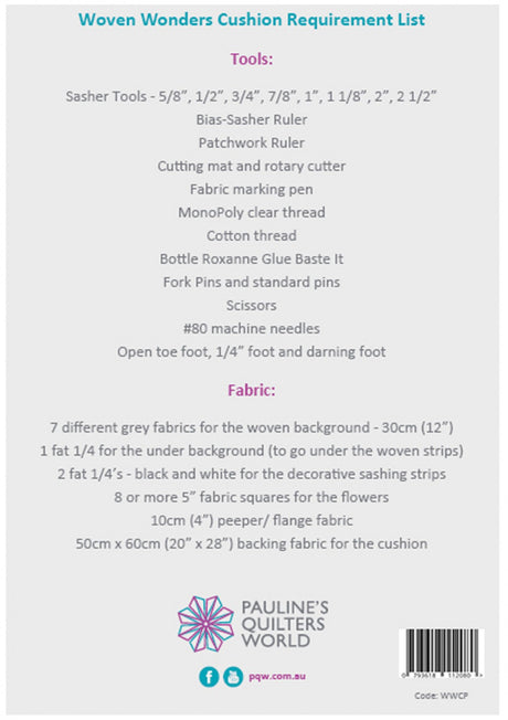 Woven Wonders Cushion Pattern