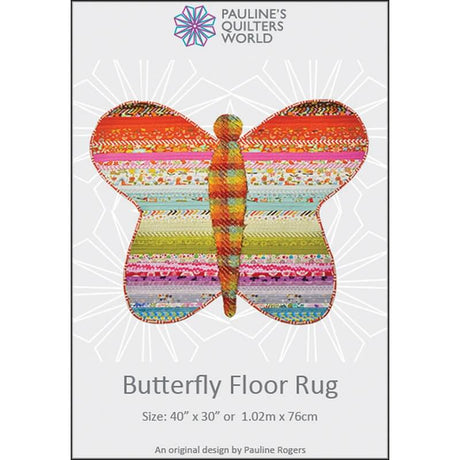 Butterfly Floor Rug pattern