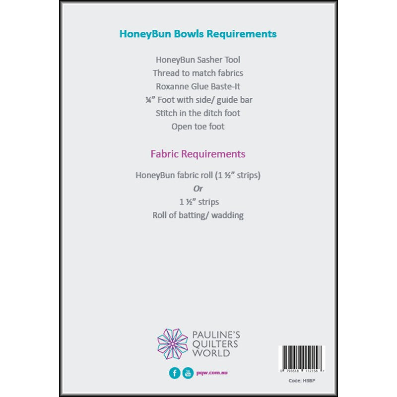 Requirements for HoneyBun Bowls