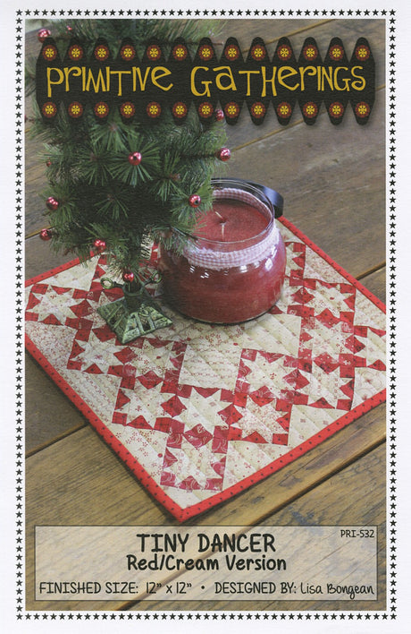 Tiny Dancer - Red/Cream Version