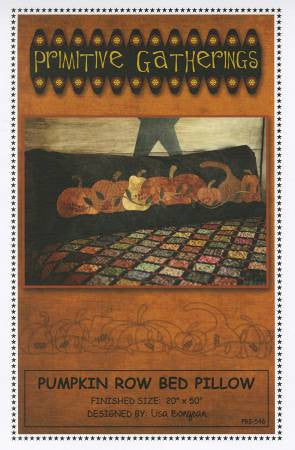 Pumpkin Row Bed Pillow