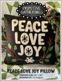 Peace, Love, Joy Pillow Pattern by Primitive Gatherings