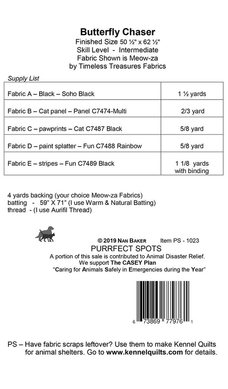 Butterfly Chaser Pattern