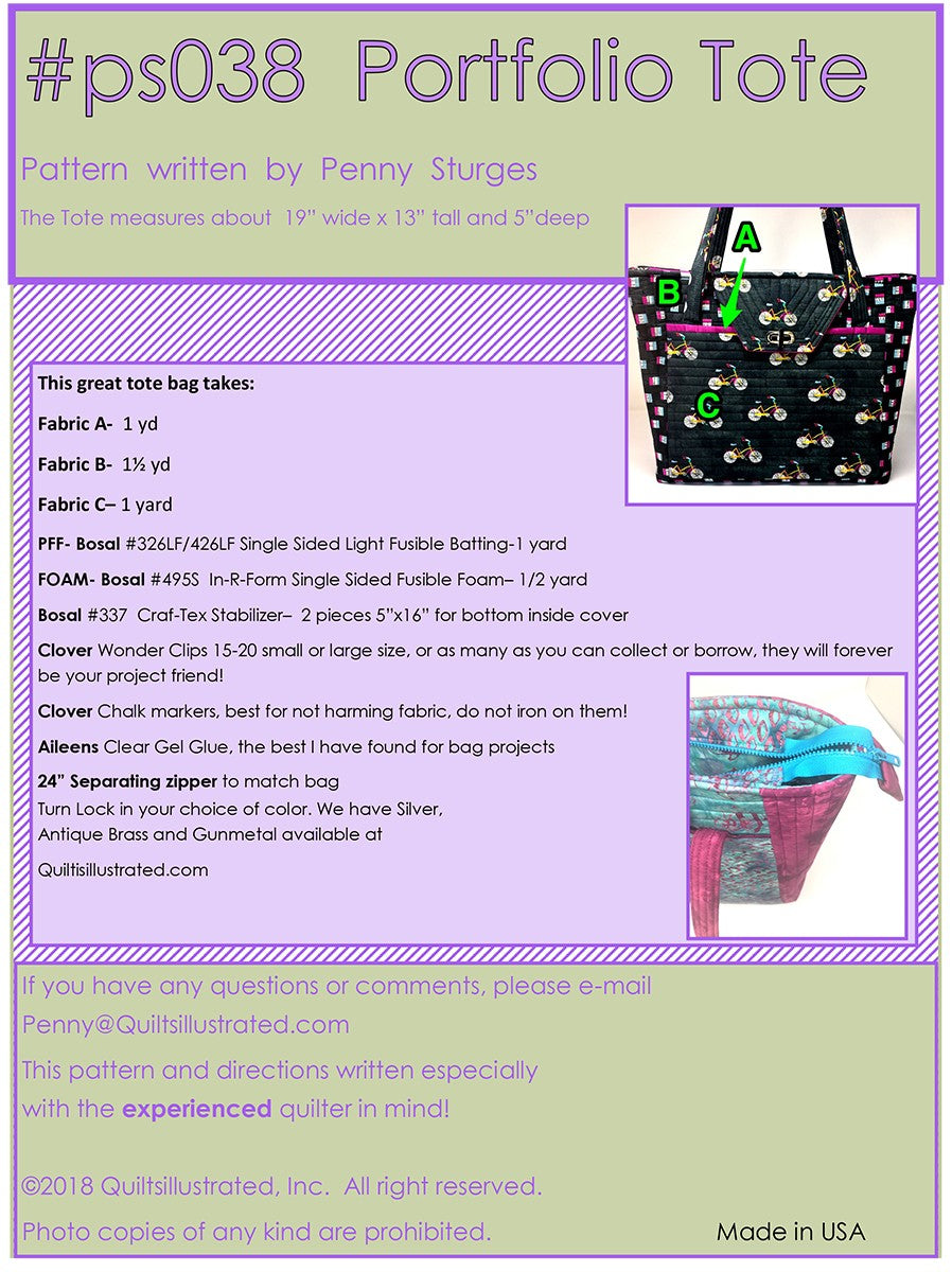 The Portfolio Tote