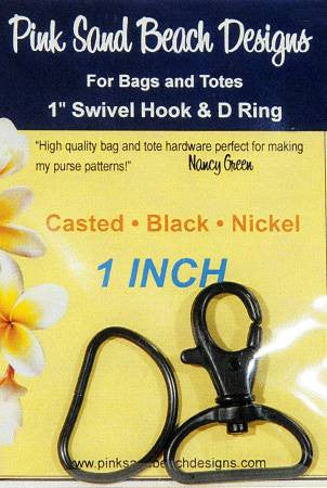 Swivel Hook & D Rings set