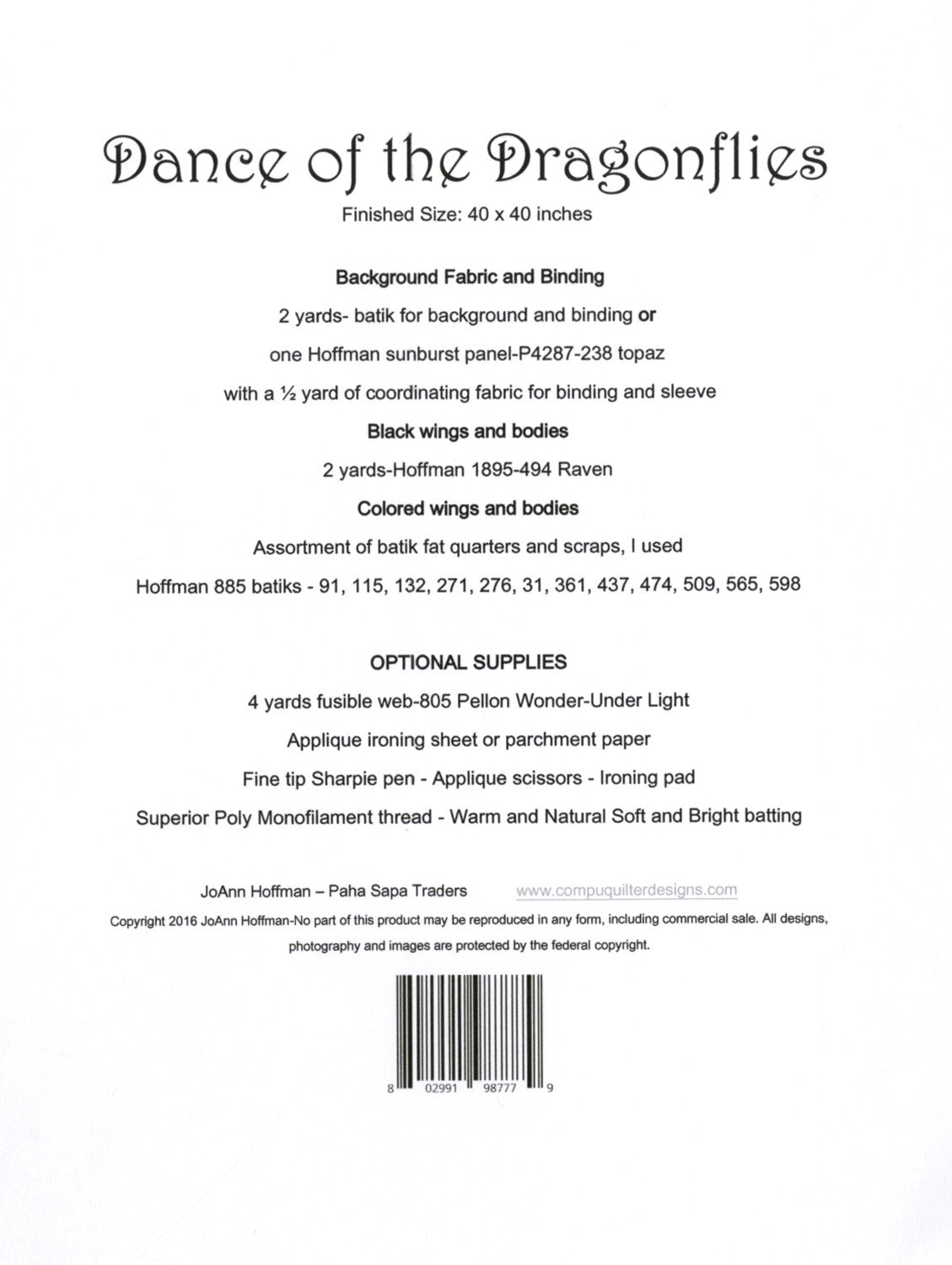 Dance of the Dragonflies