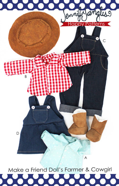 Make a Friend Farmer and Cow Girl Clothes