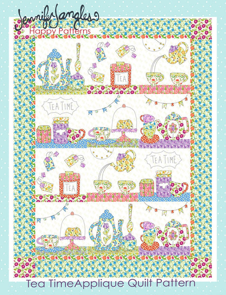 Tea Time Applique Quilt