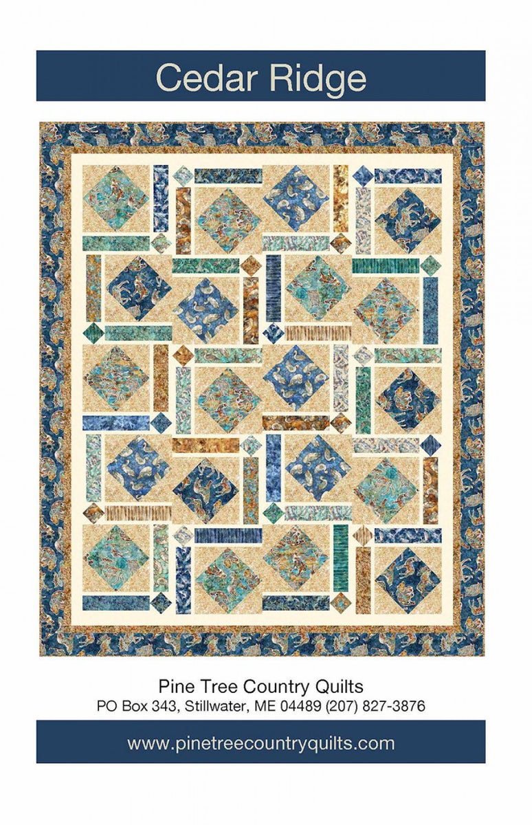 Cedar Ridge Quilting Patterns Quilting Books Patterns and Notions