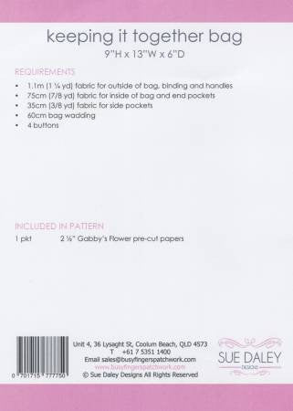 Keeping it Together Bag