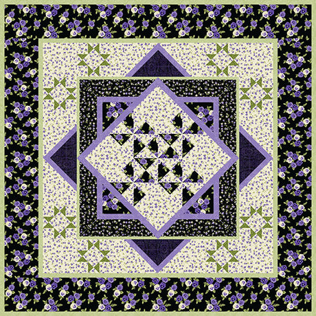 Pansy Park Quilt Pattern by Animas Quilts Publishing