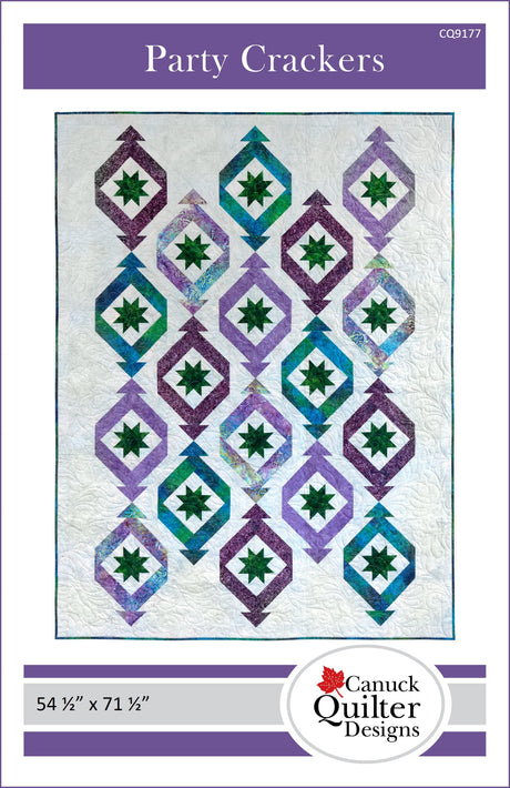 Party Crackers Downloadable Pattern by Canuck Quilter Designs