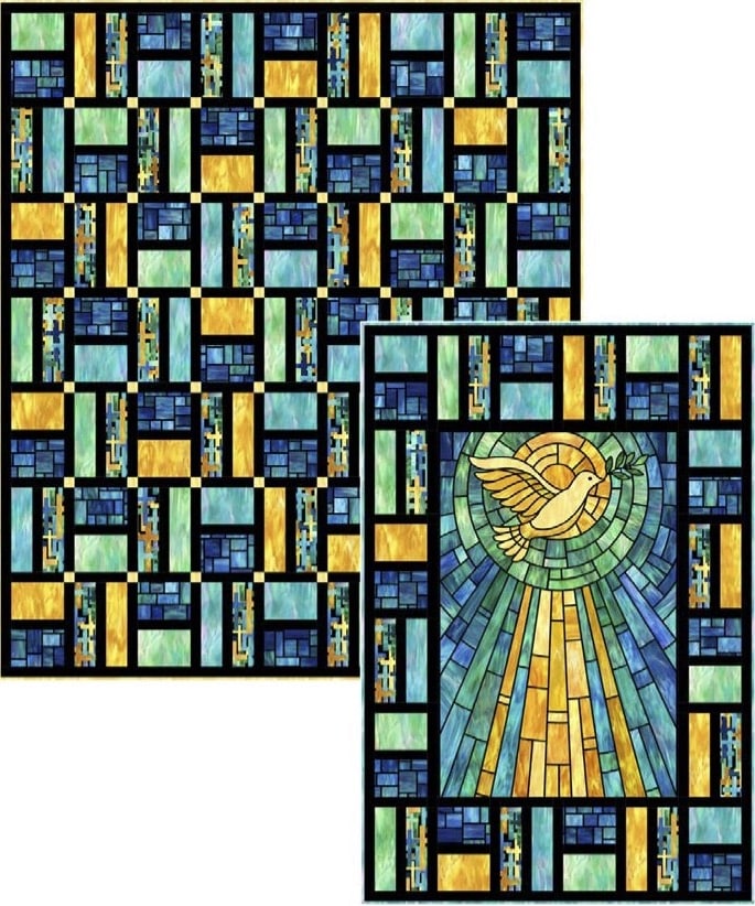 Peaceful Window Downloadable Pattern – Quilting Books Patterns and Notions