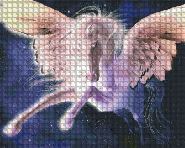 Pegasus Cross Stitch By Laurie Prindle