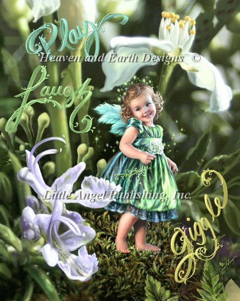 Play Laugh Giggle Cross Stitch By Dona Gelsinger