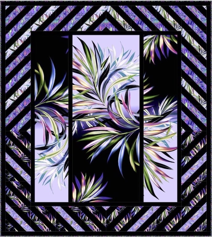 Posh Palms Downloadable Pattern