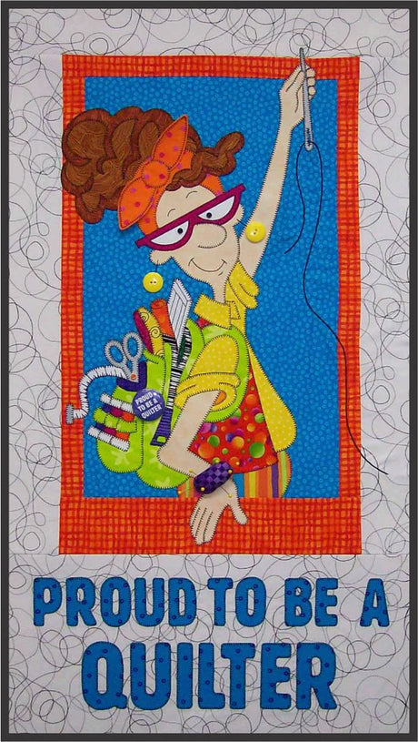 Proud To Be A Quilter Downloadable Pattern by Amy Bradley Designs