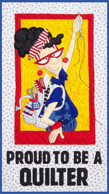 Proud To Be A Quilter Downloadable Pattern by Amy Bradley Designs
