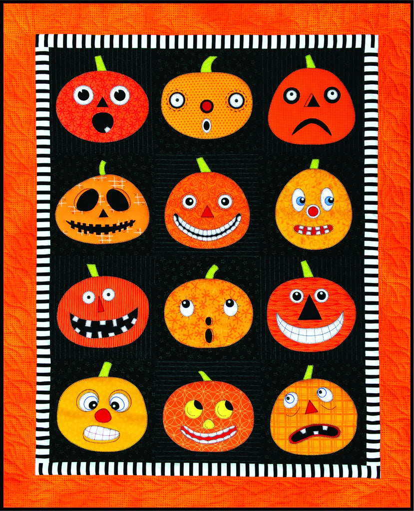 Pumpkins Quilt Pattern by Amy Bradley Designs