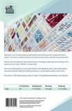 Back of the Rainstorm Quilt Pattern by Quilt Addicts Anonymous