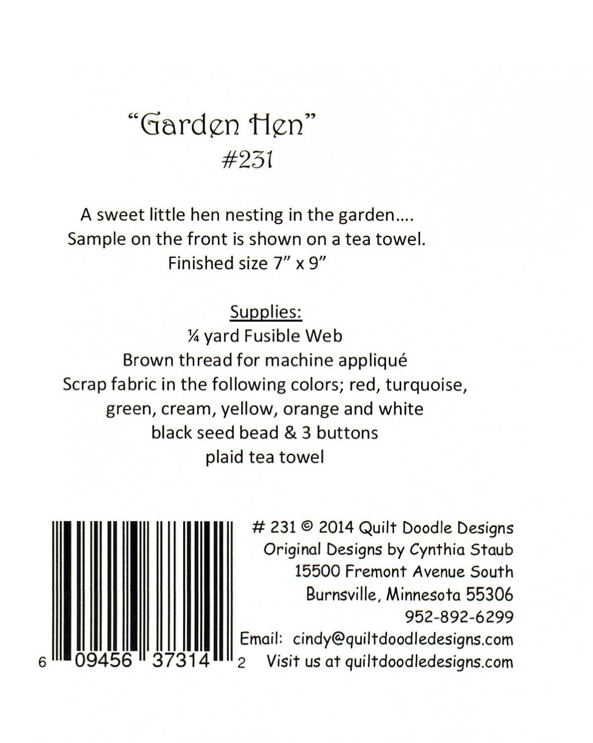 Garden Hen
