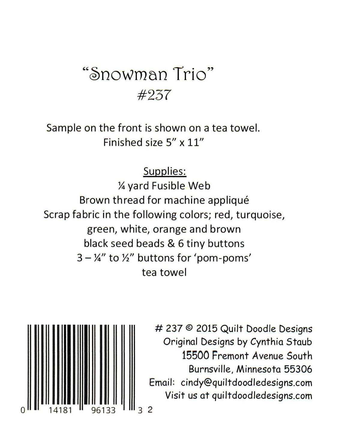 Snowman Trio
