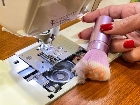 The Cat Paw Lint Brush. Brush to Clean Sewing Machine Lint.